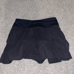 Black Lululemon skort